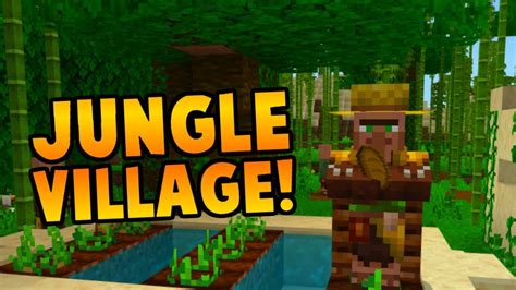 tubellezaybienestar10 rp1: Minecraft Jungle Village Seed