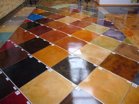 Floor Stain Colors For Concrete - Flooring Ideas