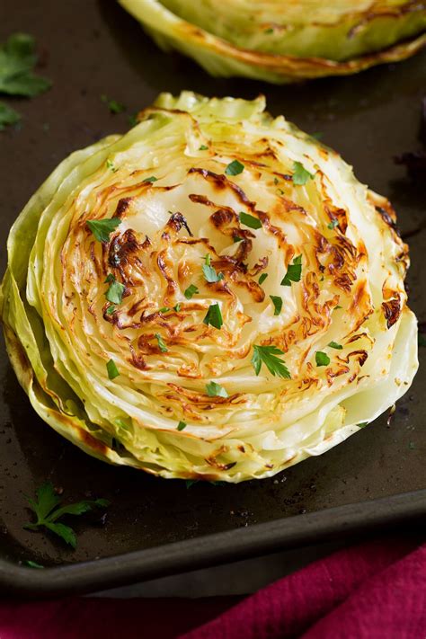 Roasted Cabbage Steaks - Cooking Classy