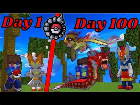 100 Days in Minecraft Pokemon but it's COBBLEMON! (Pixelmon vs Cobblemon) - YouTube