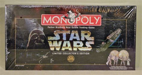 Star Wars Monopoly Limited Collector\'s Edition in Garageless Sale Findlay, OH