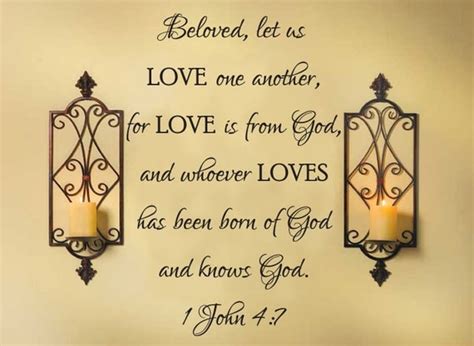 Vinyl Wall Decal Beloved let us love one another by SoundSayings