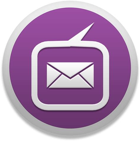 Download Purple Email App Icon | Wallpapers.com