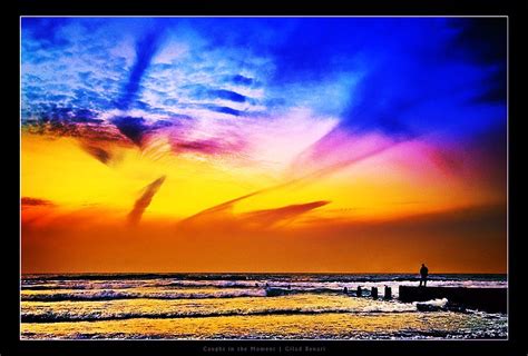 Free download | Rainbow sky, blue, gold, orange, pink, yellow, red, sky, dock, water HD ...