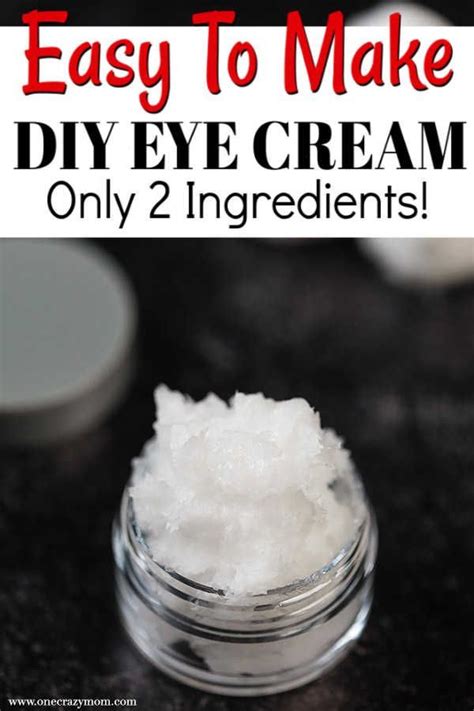 2 Ingredient DIY Eye Cream | Diy eye cream, Homemade eye cream, Natural ...