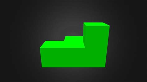 Puzzle Cube Green Part SF - 3D model by sferste7 [86edab8] - Sketchfab