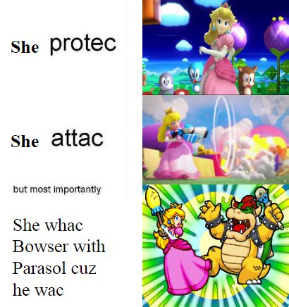 Princess Peach meme by AlliePeachfan on DeviantArt