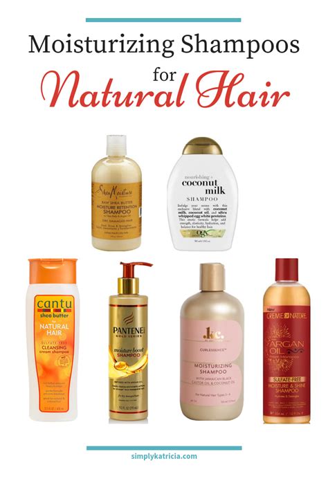 Moisturizing Shampoos for Natural Hair | Natural hair shampoo, Natural ...