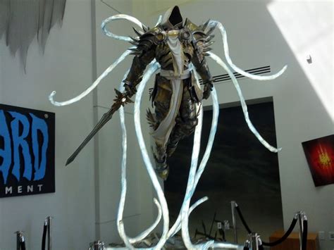 Tyrael gets a big statue at Blizzard HQ, and it looks incredible ...