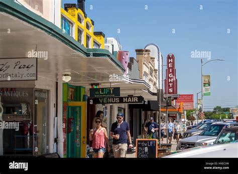 March, 2017, Houston, TX: the historic Houston heights shopping ...