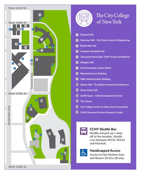 CCNY Campus Map | The City College of New York