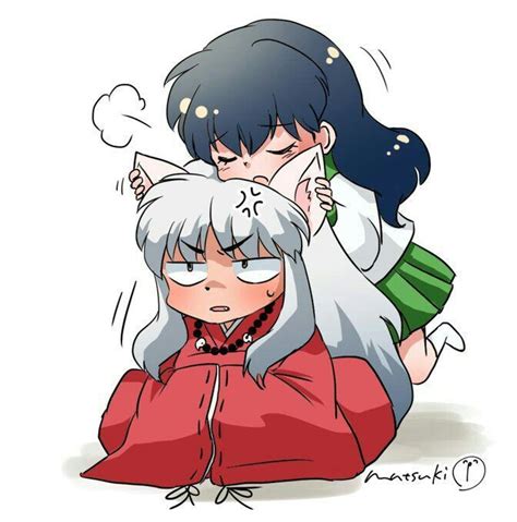 Kagome y Inuyasha chibi | •InuYasha• Amino Amino