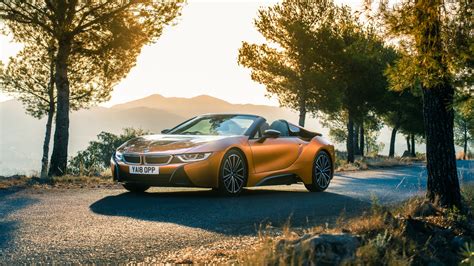 Download wallpaper: BMW i8 Roadster 2018 1920x1080