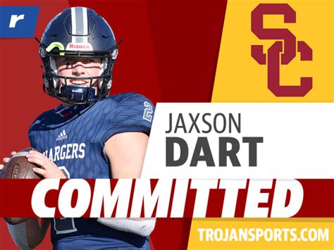 Four-star QB Jaxson Dart picks USC as Trojans get their guy - TrojanSports: USC Trojans Football ...