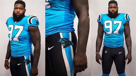 Panthers to wear black pants with blue jerseys vs. Patriots