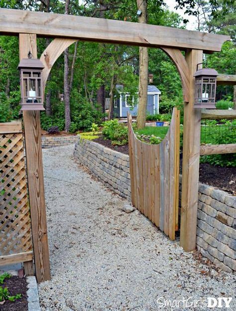 Weekend Projects: 5 Ways to DIY a Fence Gate | Garden gate design, Fence gate design, Diy gazebo