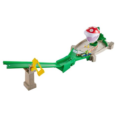 Buy Hot Wheels Mario Kart Piranha Plant Slide Track Set Online at Best Price in India – FunCorp