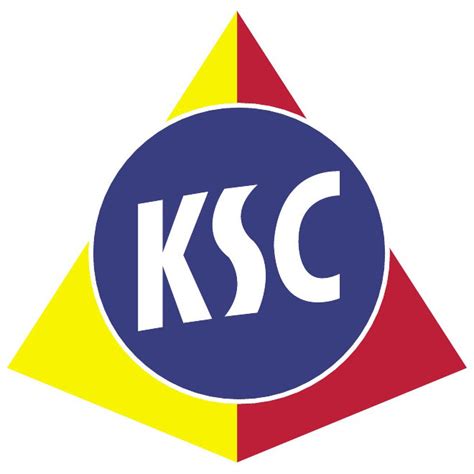 Karlsruher SC logo Royalty Free Stock SVG Vector