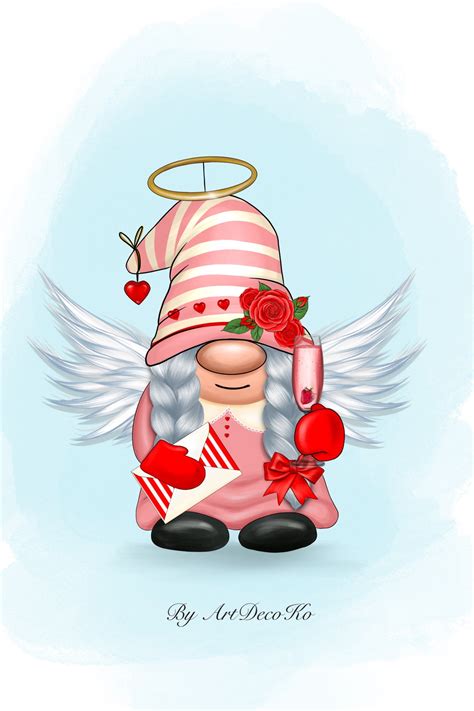 Gnomes Valentine's Day