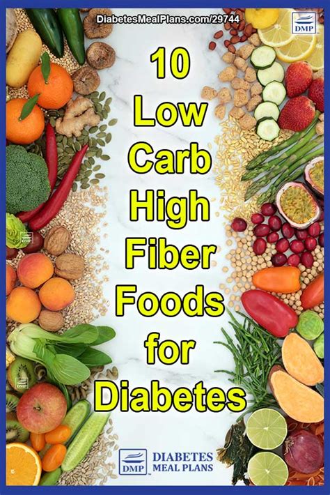 10 Low Carb High Fiber Foods for Diabetics