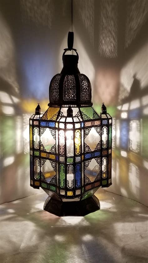Unique Moroccan Rustic Lantern Chandelier For Sale at 1stdibs