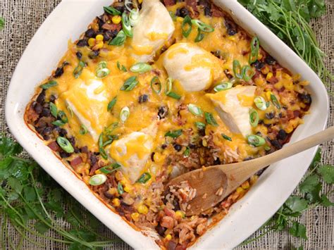 Salsa Chicken Casserole - Budget Bytes