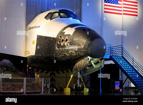 Shuttle in the Space Center,Houston,Texas,USA Stock Photo - Alamy