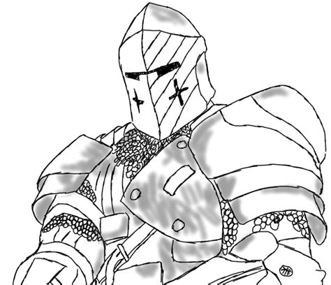 For Honor Warden Drawing