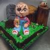 Chucky Halloween Birthday Cake - CakeCentral.com