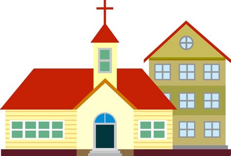 Church architecture with simple design Vectors graphic art designs in editable .ai .eps .svg ...