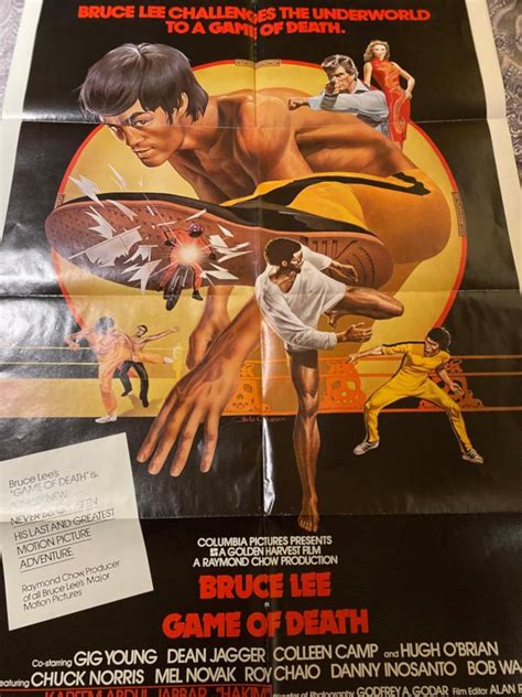 1979 Bruce Lee Game of Death Original Movie Poster 27 x | Etsy