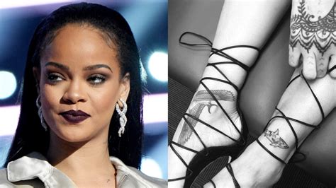 Rihanna’s Tattoo Artist Discusses Her New Shark Ink: Exclusive - Glamour