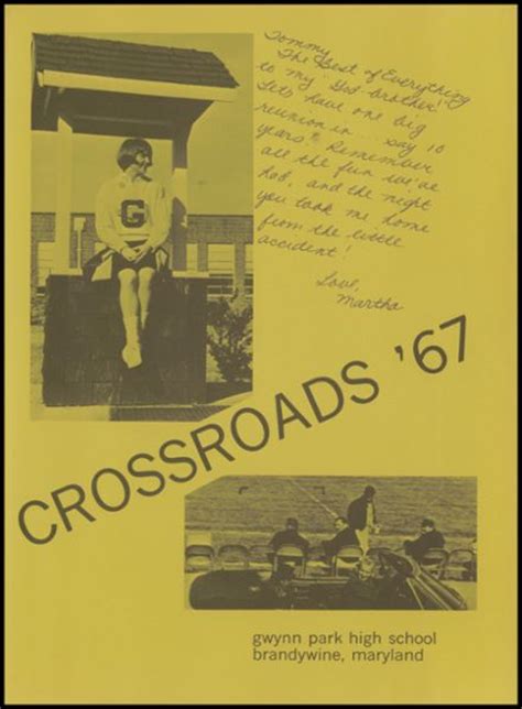 Explore 1967 Gwynn Park High School Yearbook, Brandywine MD - Classmates