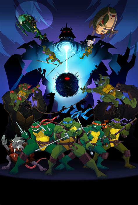 Turtles Forever Poster by E-Mann on DeviantArt