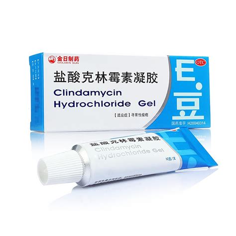 Clindamycin Hydrochloride Gel Cream for Acne Vulgaris - China Eczema Treatment and Relieve Itching