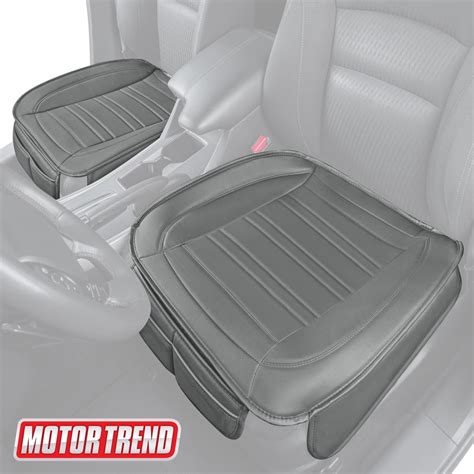 Motor Trend Universal Car Seat Cushion (Front) – Padded Cover with Non ...