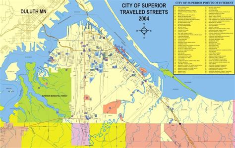 Superior tourist map - Ontheworldmap.com