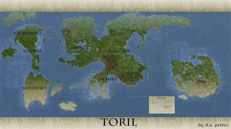 Map of Toril - Forgotten Realms | Fantasy world map, Dnd world map ...