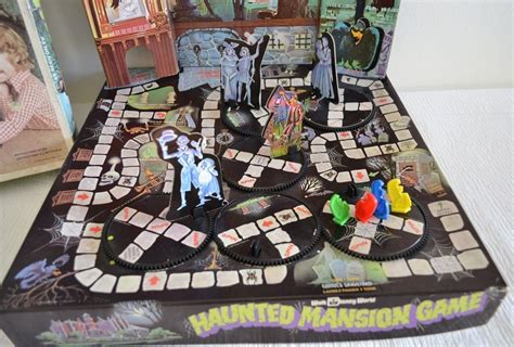 Vintage Walt Disney World Haunted Mansion Theme Park Board Game Toy ...