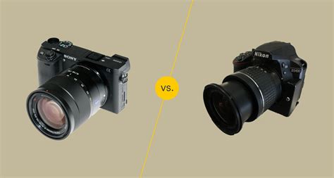 Mirrorless Cameras vs. DSLR Cameras