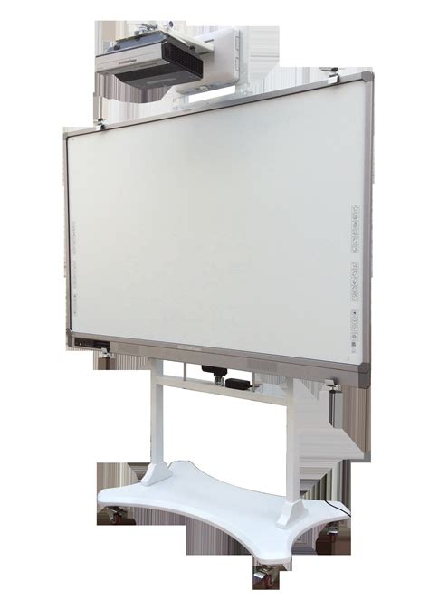 Factory Movable Interactive Whiteboard Stand Adjustable Height 400mm ...