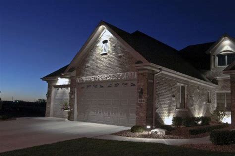 50 Outdoor Garage Lighting Ideas - Exterior Illumination Designs