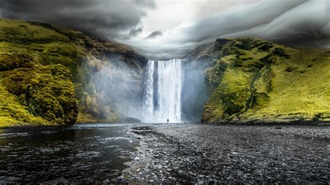 Skogafoss Waterfalls Iceland Wallpapers | HD Wallpapers | ID #17353