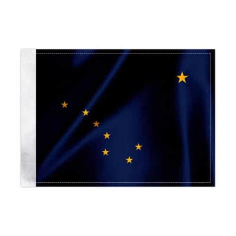 Vibrant Alaska State Flag For Motorcycles Cars & Trucks