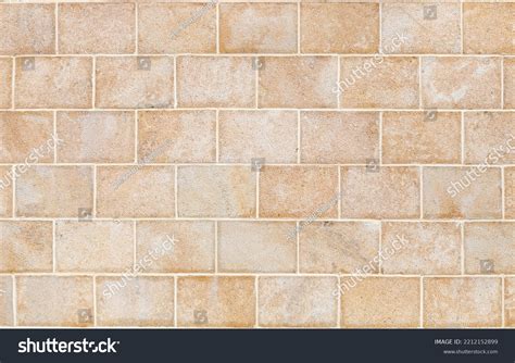 Wall Made Smooth Rectangular Yellow Sandstone Stock Photo 2212152899 | Shutterstock