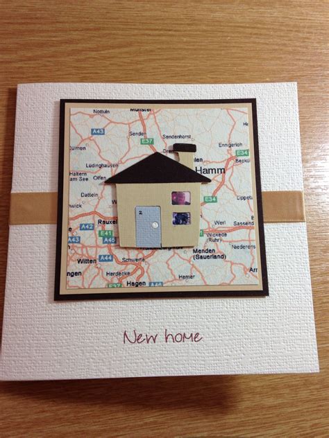 Pin by Glad Pipkin on Cards | New home cards, Housewarming card, Cards handmade