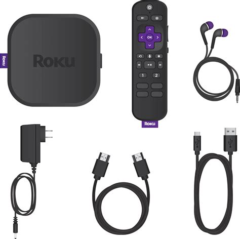 Roku Ultra | 4K/HDR/Dolby Vision Streaming Device and Voice Remote Pro ...