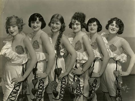 The Girls Of The Chorus From Oscar Hammerstein's First Play - 1920