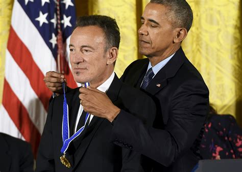 President Obama Awards Bruce Springsteen Medal of Freedom - Rolling Stone