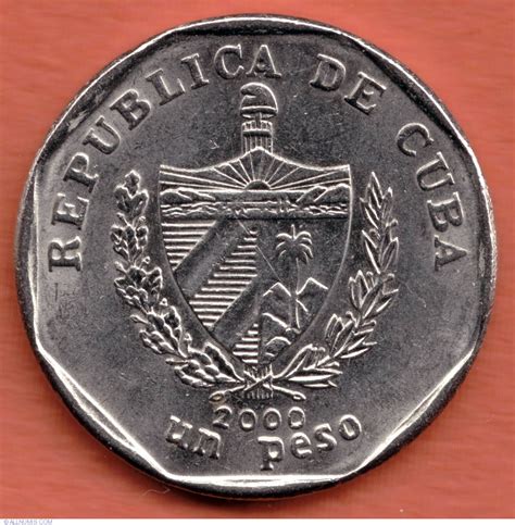 1 Peso 2000, Cuban Convertible Peso (1994-present) - Cuba - Coin - 7523